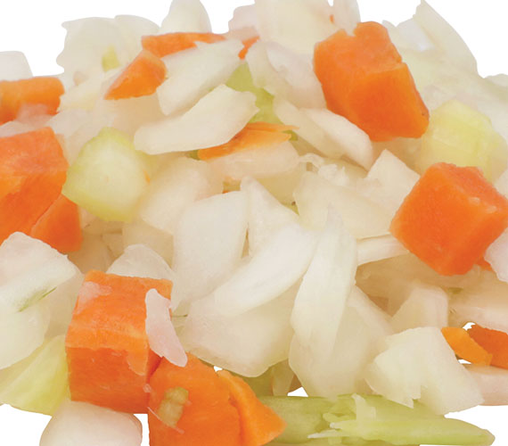 Mirepoix from Gills Onions