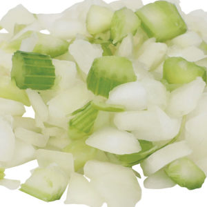 Diced Onions and Celery