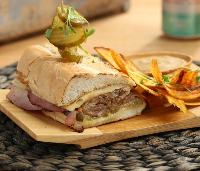 Puerto Rican Pernil Sandwich