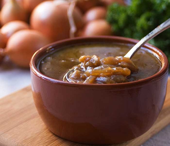 Rich And Hearty Onion Soup