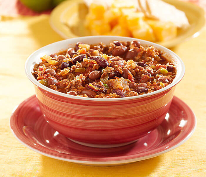 Grand Slam Chili With Shredded Beef