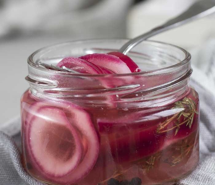 Lime-Jalapeno Pickled Red Onions