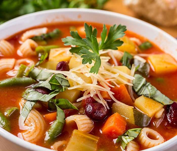 Quick And Easy Rustic Minestrone