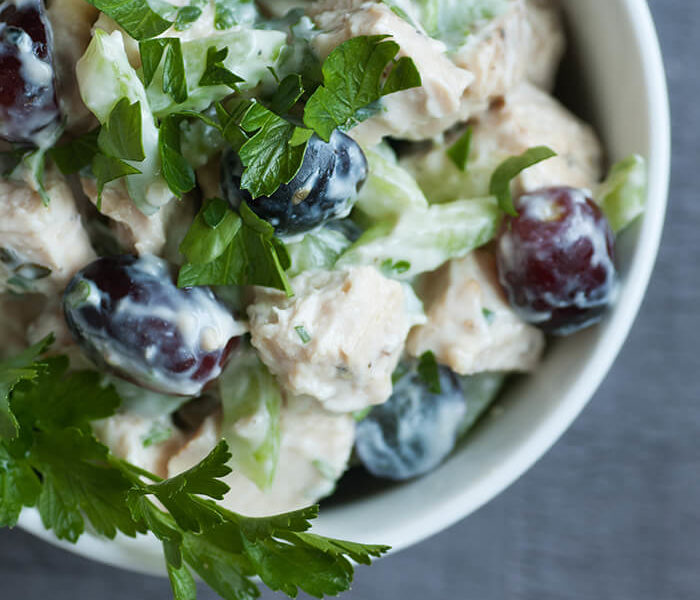 Sweet Curried Chicken And Tarragon Salad