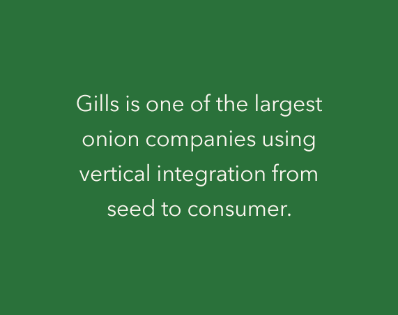 Gills's Onions Uses Vertical Integration